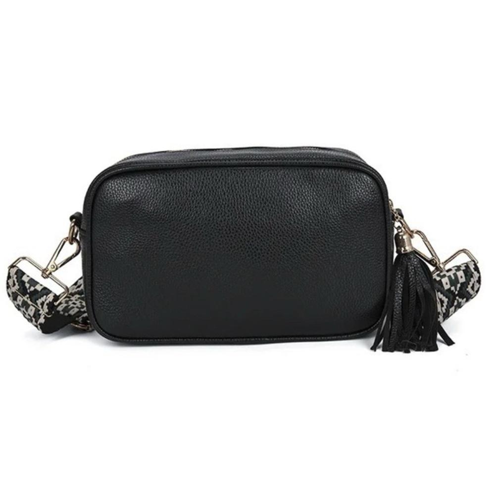 Black Guitar Strap Purse
